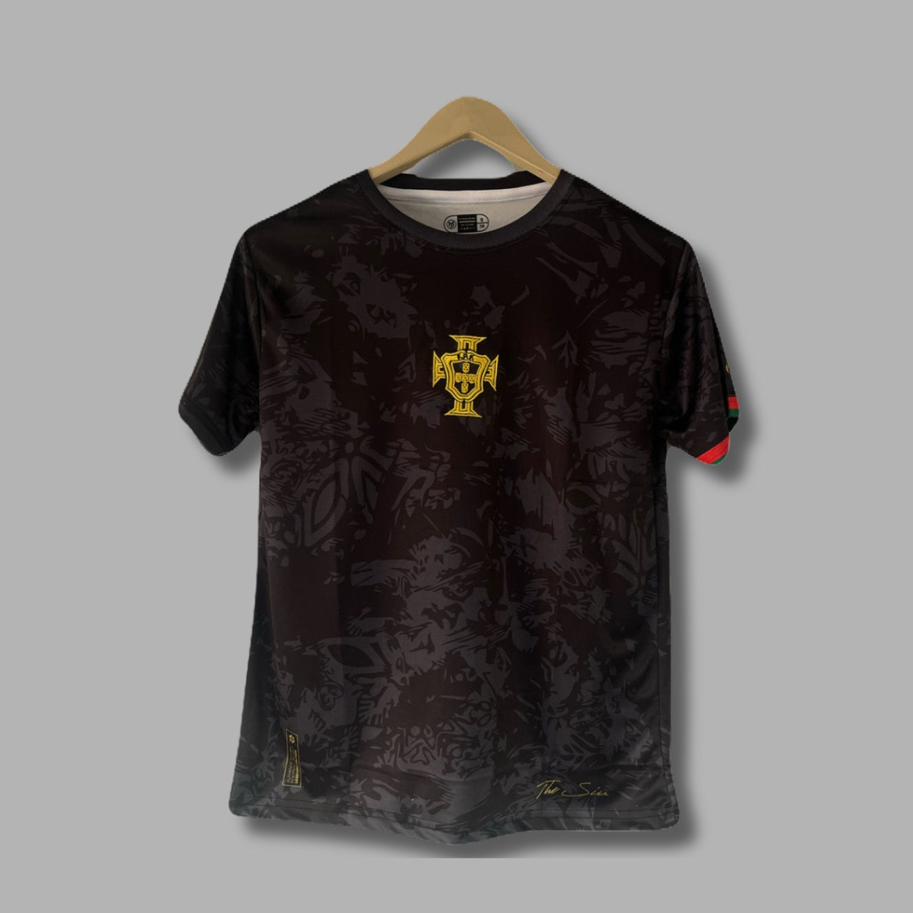 Portugal goat’Siu’ Edition Ronaldo Half Sleeve Embroidery | Jersey Kada p2004