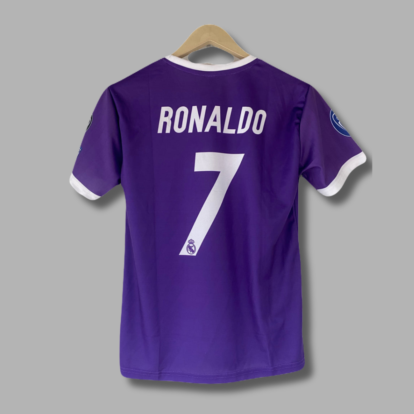 Ronaldo Real Madrid 2017 Away Half Sleeve Sublimation- P1882 | Jersey Kada