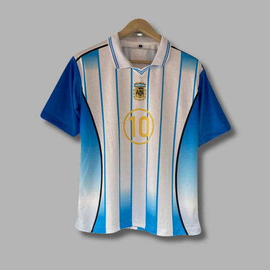 Argentina Special Edition Messi Five Sleeve Collar Sublimation- P2104 | Jersey Kada