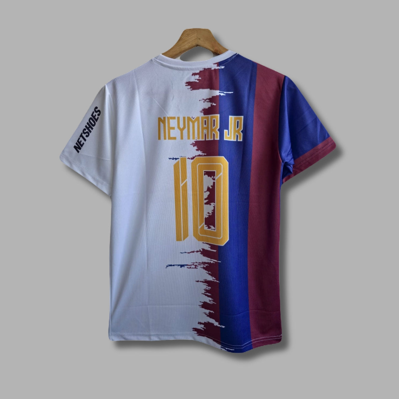 Neymarjr Barca×Santos jersey Half Sleeve embroidery Limited edition | Jersey Kada