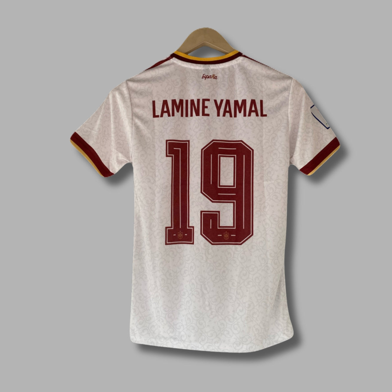 Spain 2026 WorldCup Lamine Yamal  Home Half Sleeve Embroidery | Jersey Kada