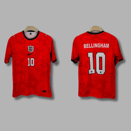 England 2026 World Cup Away Bellingham Half Sleeve Sublimation P1440 | Jersey Kada