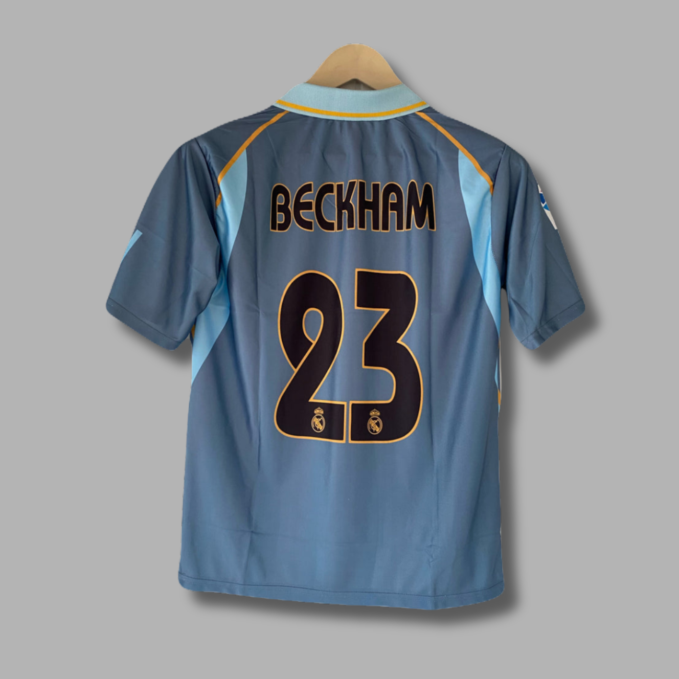 Beckham Real Madrid 2003/04 Five sleeve Collar Sublimation -P2187 | Jersey Kada