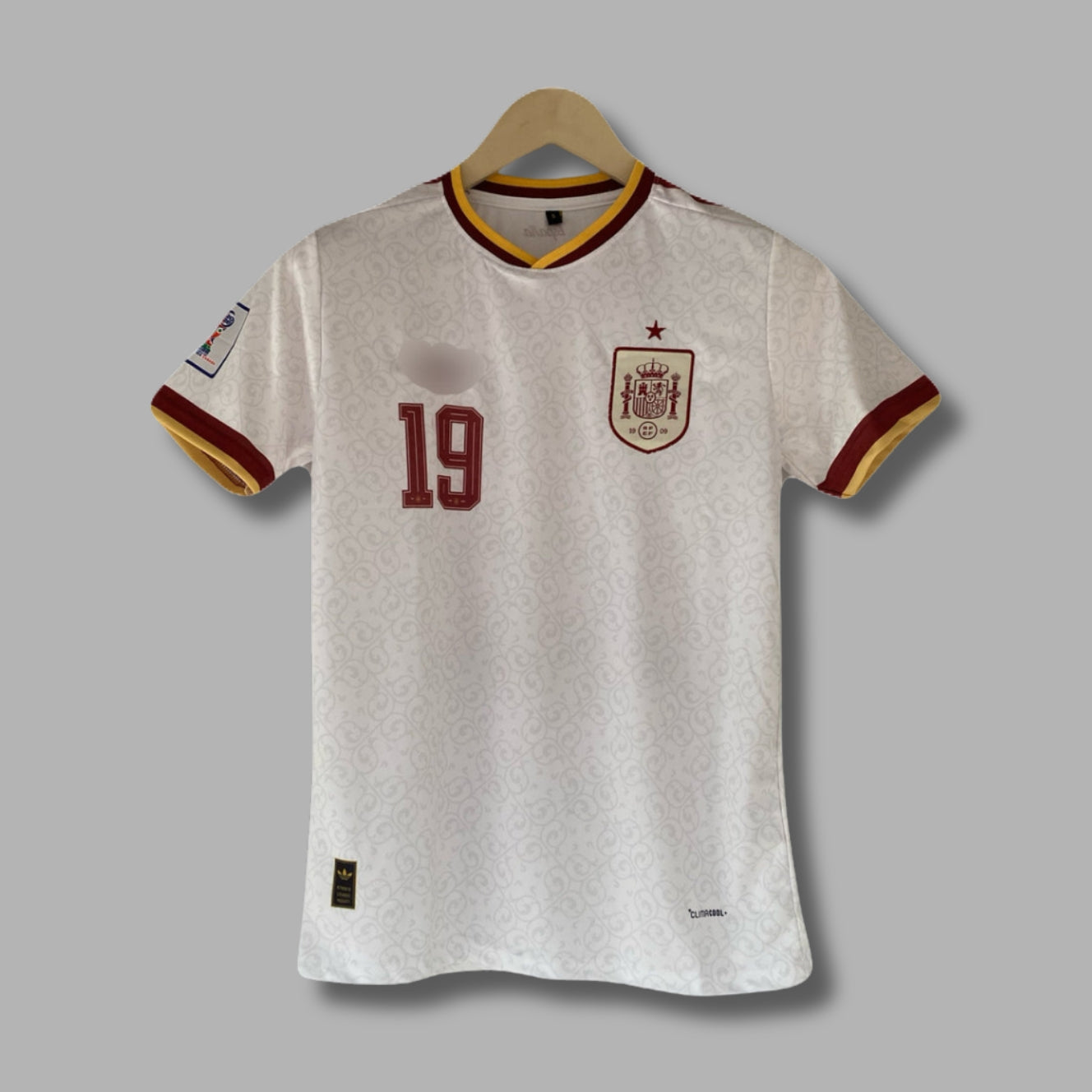 Spain 2026 WorldCup Lamine Yamal  Home Half Sleeve Embroidery | Jersey Kada