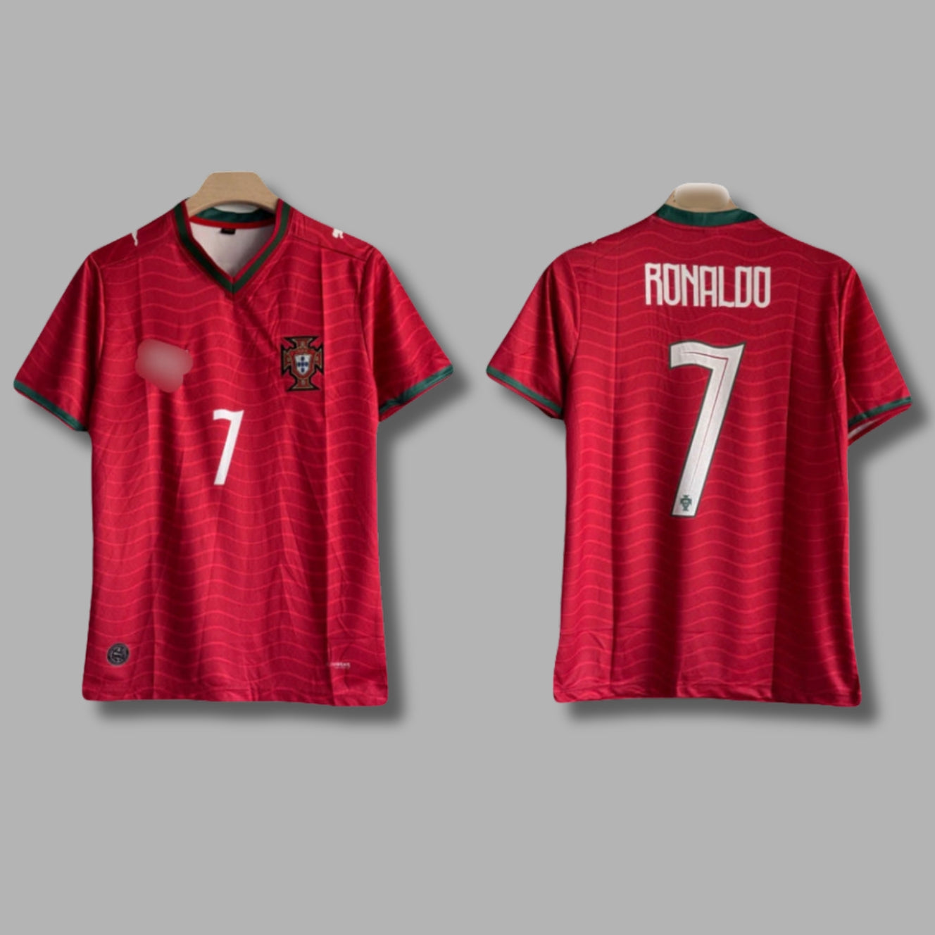 Portugal 2026 World Cup  home jersey Half sleeve ronaldo Embroidery - P1642 ms retro store
