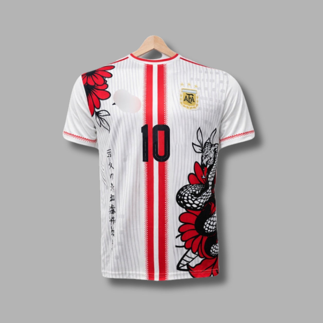Argentina Dragon  edition Messi Half sleeve Embroidery-P1337 | Jersey Kada