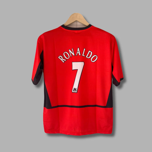 Man United 2006-07 Home Ronaldo Five Sleeve Sublimation P1467| Jersey Kada