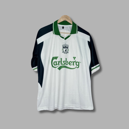 Liverpool 2000/01 Away Torres  Five Sleeve Collar Sublimation - P713 | Jersey Kada