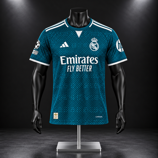 Valverde Real Madrid Away 2026/27 half Sleeve Sublimation Jersey - P2715 | Jersey Kada