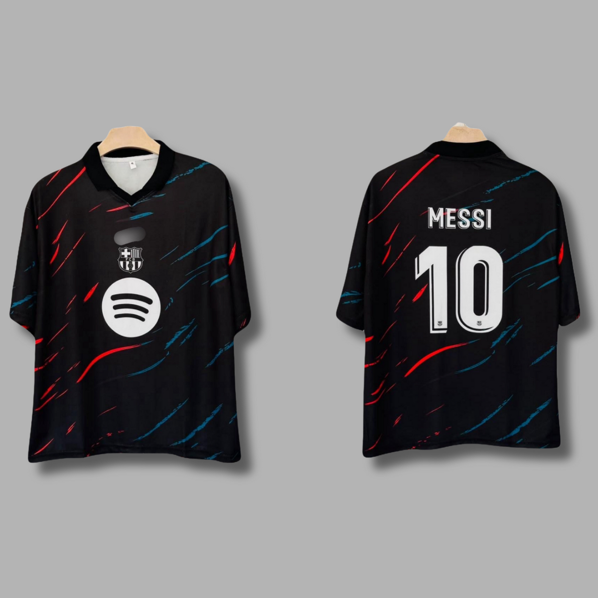 Messi Barcelona Five Sleeve sublimation jersey - P2658 | Jersey Kada