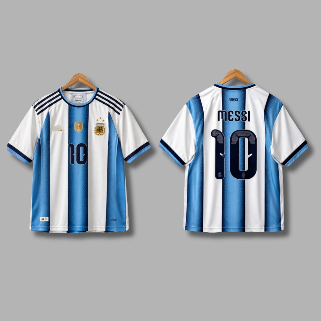 Argentina Messi Worldcup 2026 Five Sleeve Embroidery-P2057 | Jersey Kada