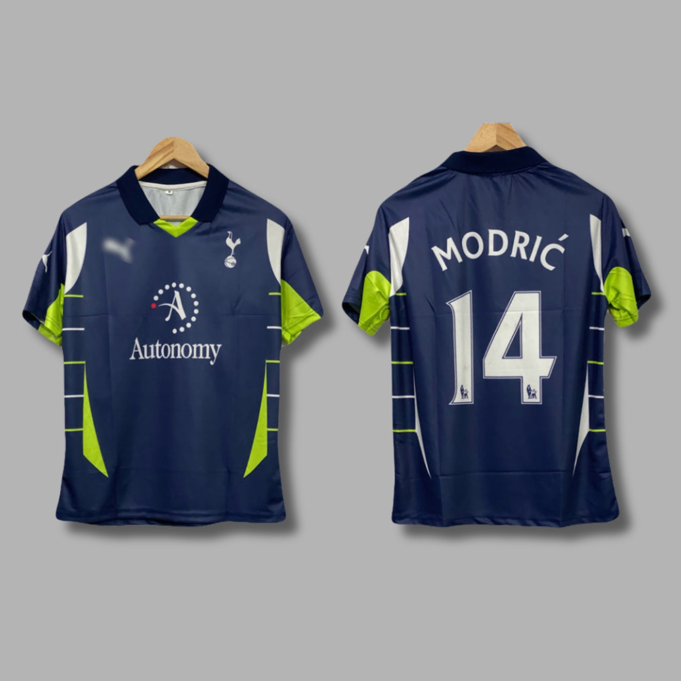 Totenham 2010-11 Third kit L.Modric Half Sleeve Collar Sublimation P531 | Jersey Kada