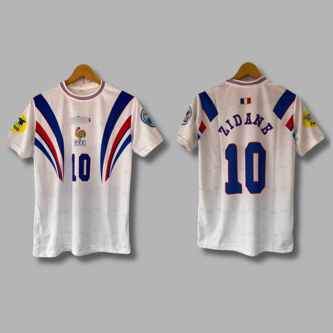 Zidane France 2007 Half Sleeve Sublimation -  P2297 | Jersey Kada