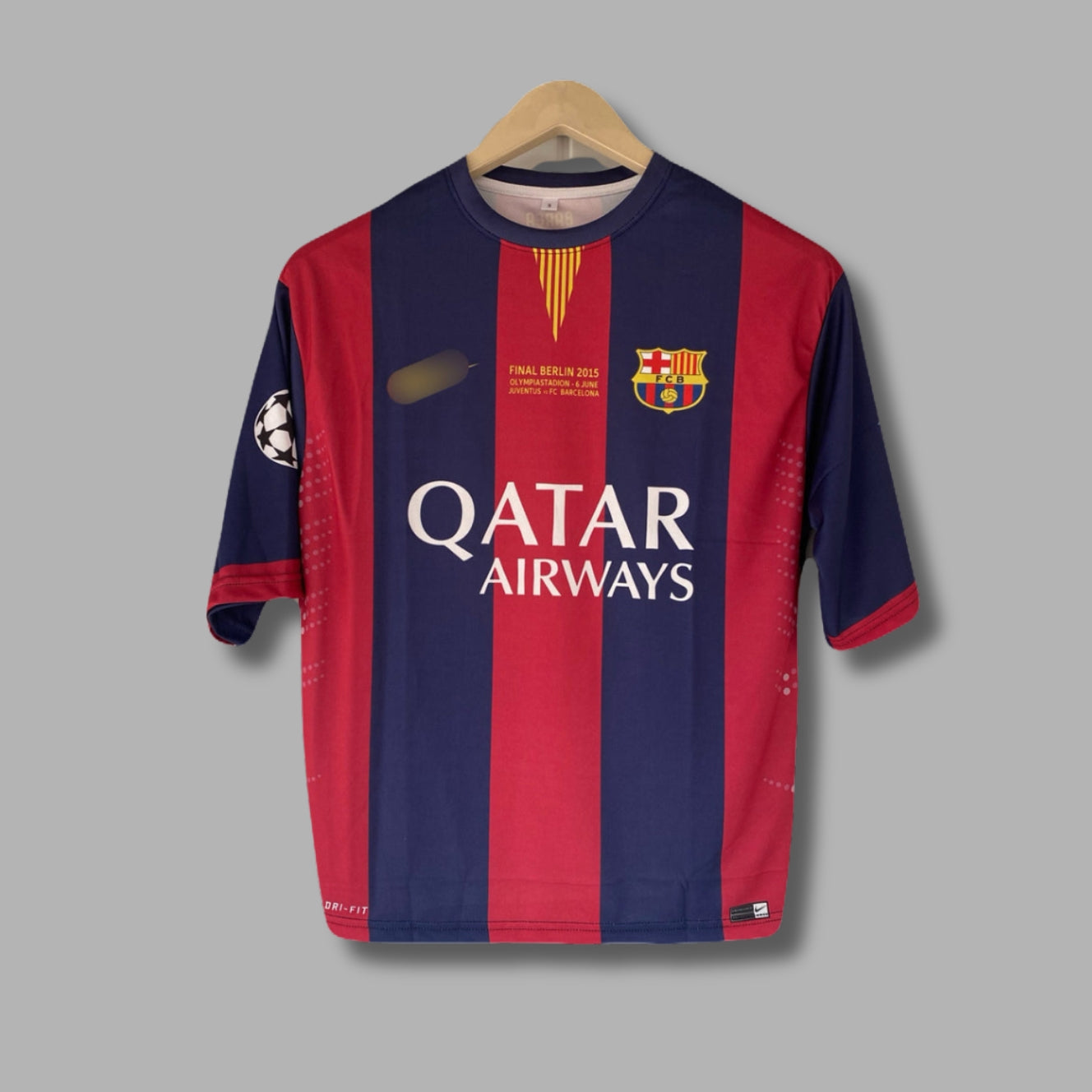 Barcelona 2014/15 Messi Five Sleeve Sublimation -P2135 | Jersey Kada