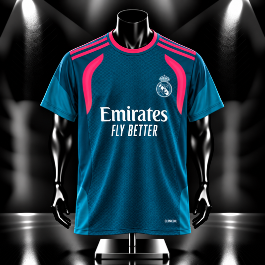 Real Madrid Training kit Plain Back Half Sleeve Sublimation -P2317 | Jersey Kada