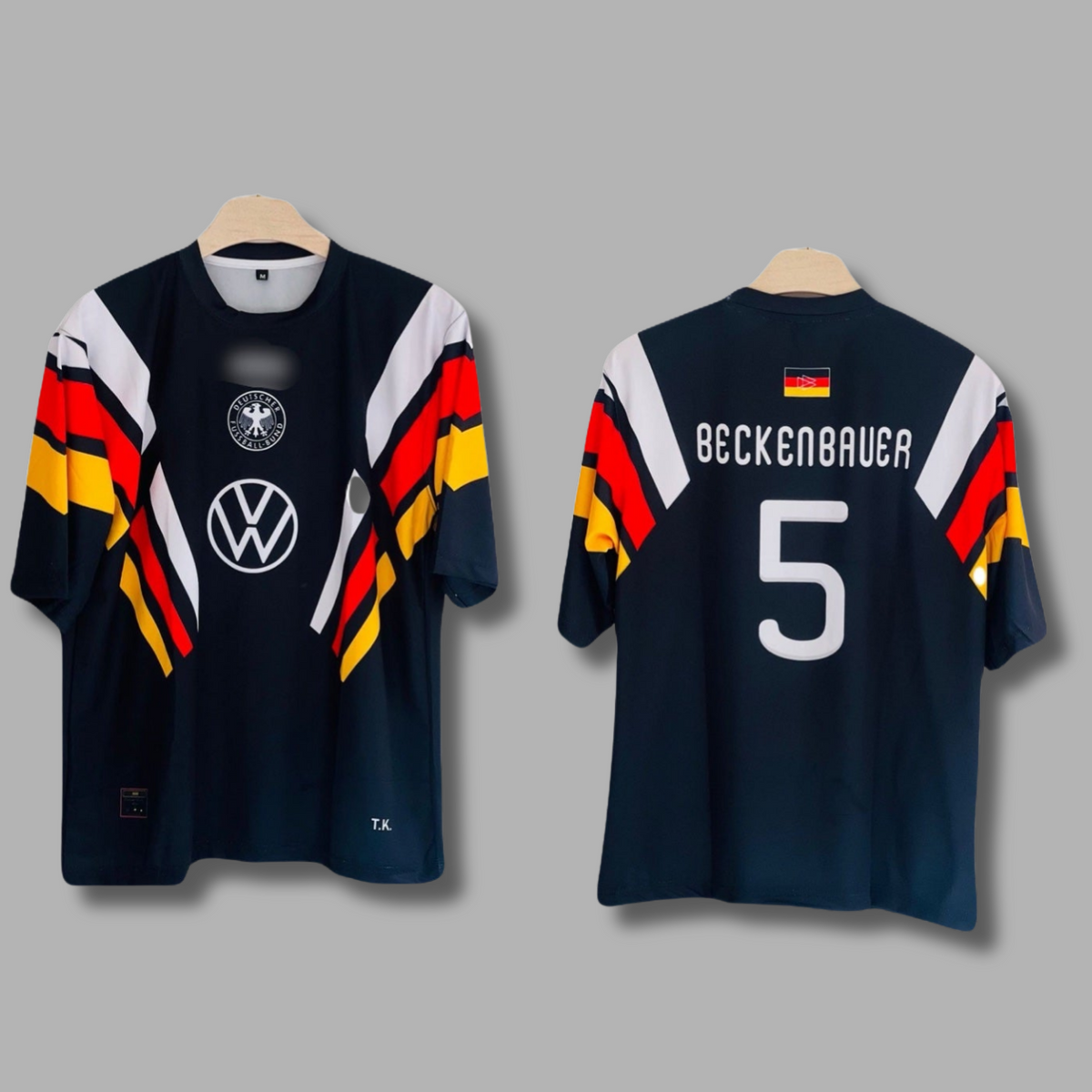 Germany 1996 Away jersey Five sleeve Beckenbauer P2 | Jersey Kada