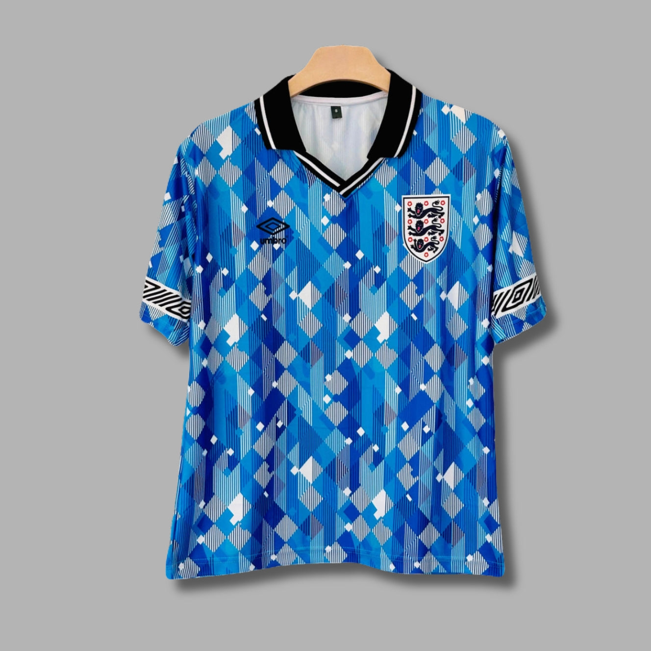 England Terry Five Sleeve Collar Sublimation- P2161 | Jersey Kada