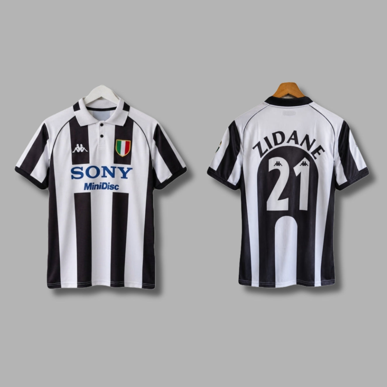 Juvantus 2006 Zidane Home Half Sleeve Collar Embroidery P1786 | Jersey Kada