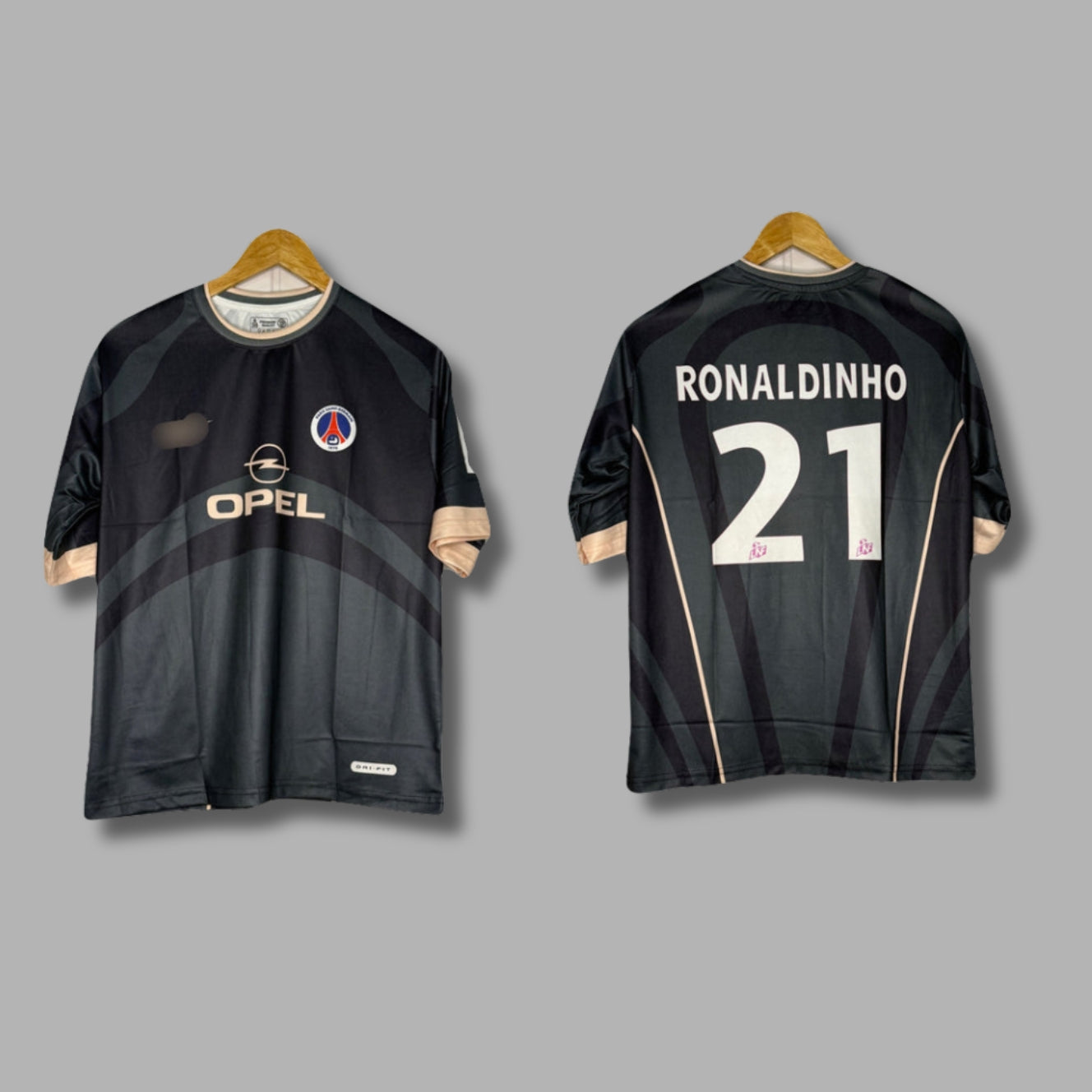 PSG 2000-01 Third Kit Ronaldinho Five Sleeve Sublimation - P386 | Jersey Kada