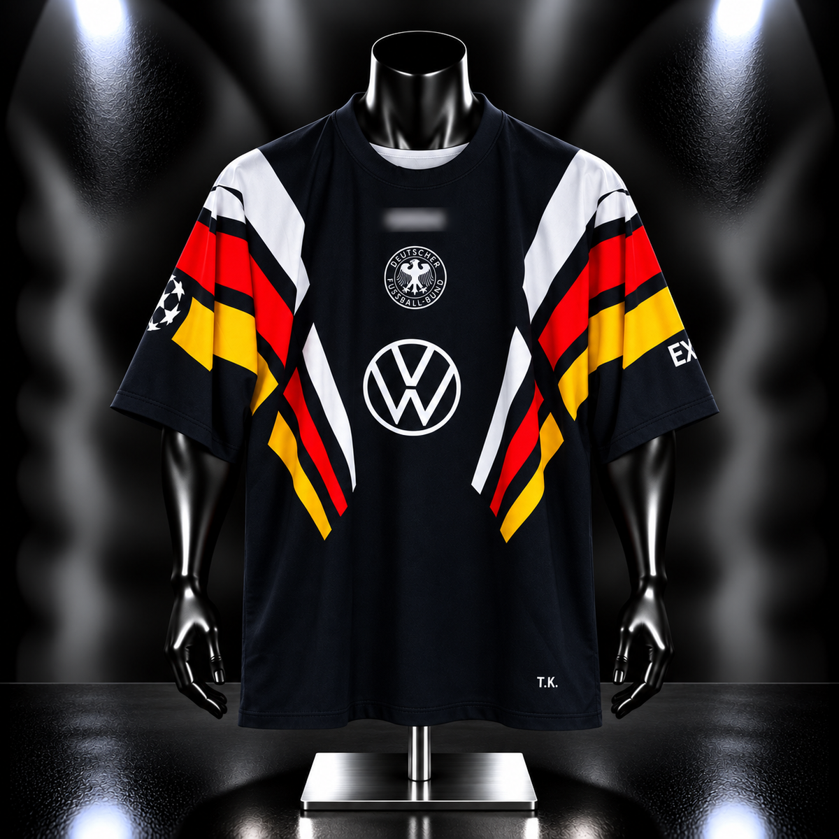 Germany 1996 Away jersey Five sleeve Beckenbauer P2 | Jersey Kada