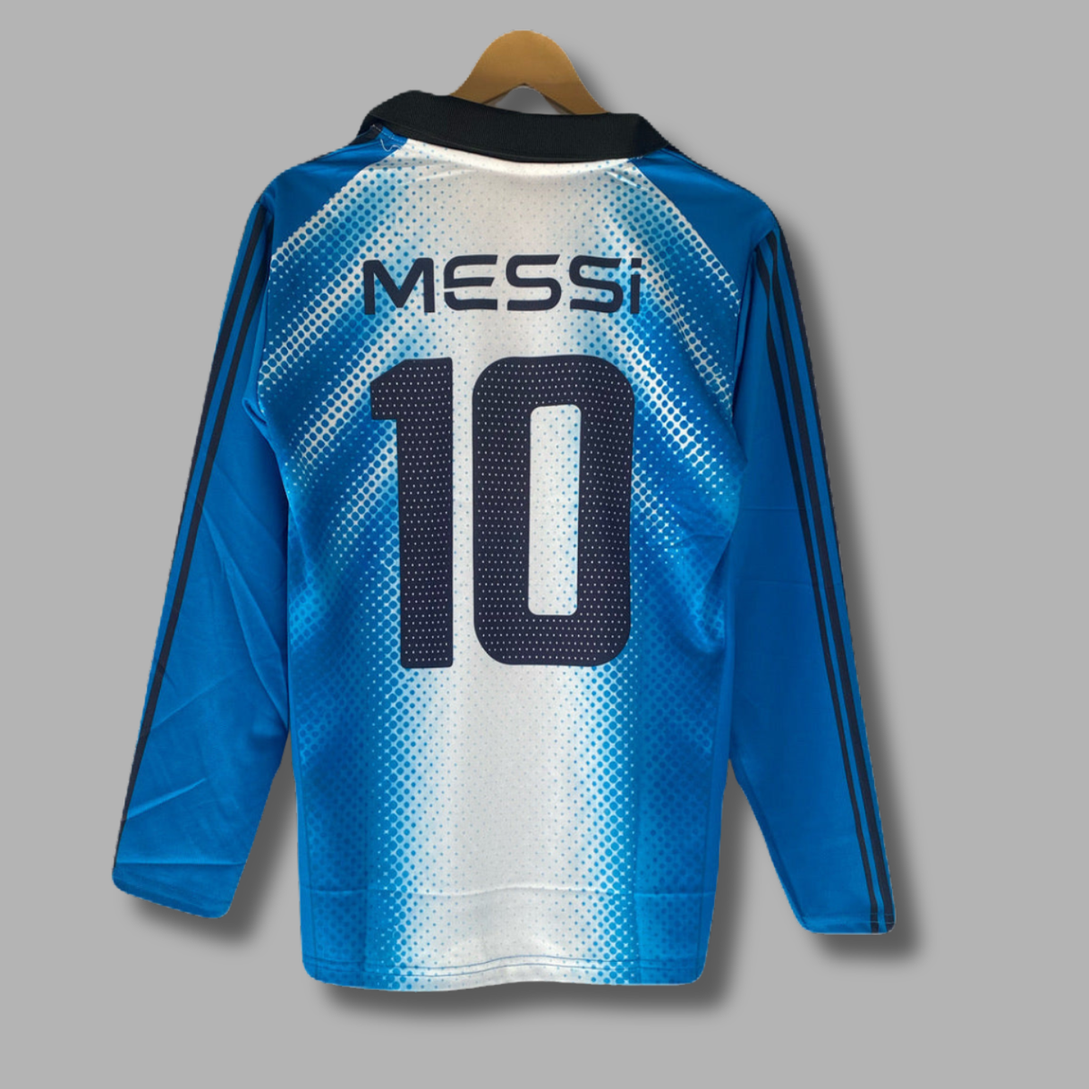 Argentina Messi Full Sleeve Collar Sublimation | Jersey Kada