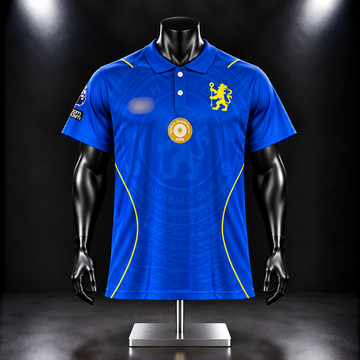 Joao Pedro Chelsea 2026/27 Home Half Sleeve Collar Sublimation- P2398 | Jersey Kada