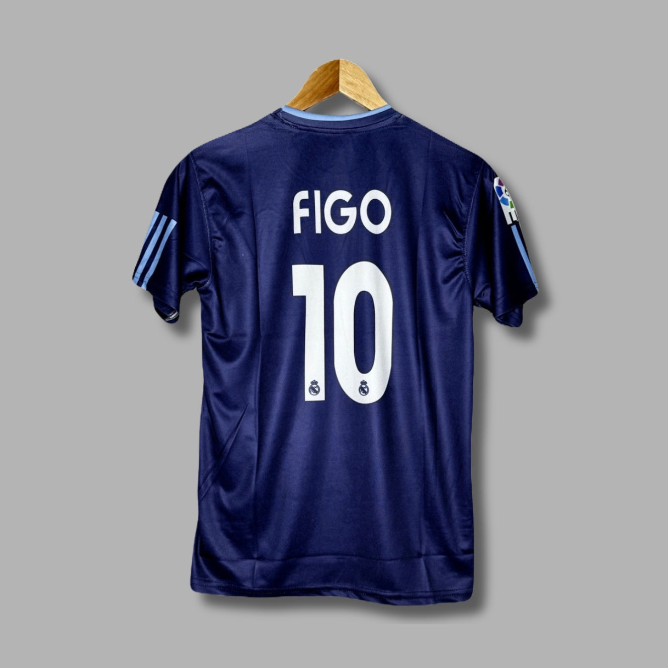 Real Madrid 2004 Away Kit Figo Half Sleeve Sublimation - P851 | Jersey Kada