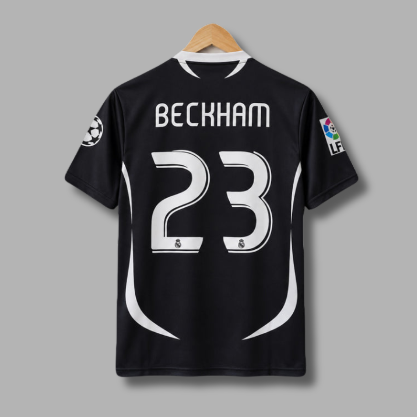 Beckham Real Madrid 2004 Away Half Sleeve Embroidery | Jersey Kada