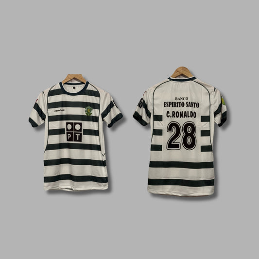 Retro jersey sporting Ronaldo 2001/03 Half sleeve Sublimation jersey-P1080 | Jersey Kada