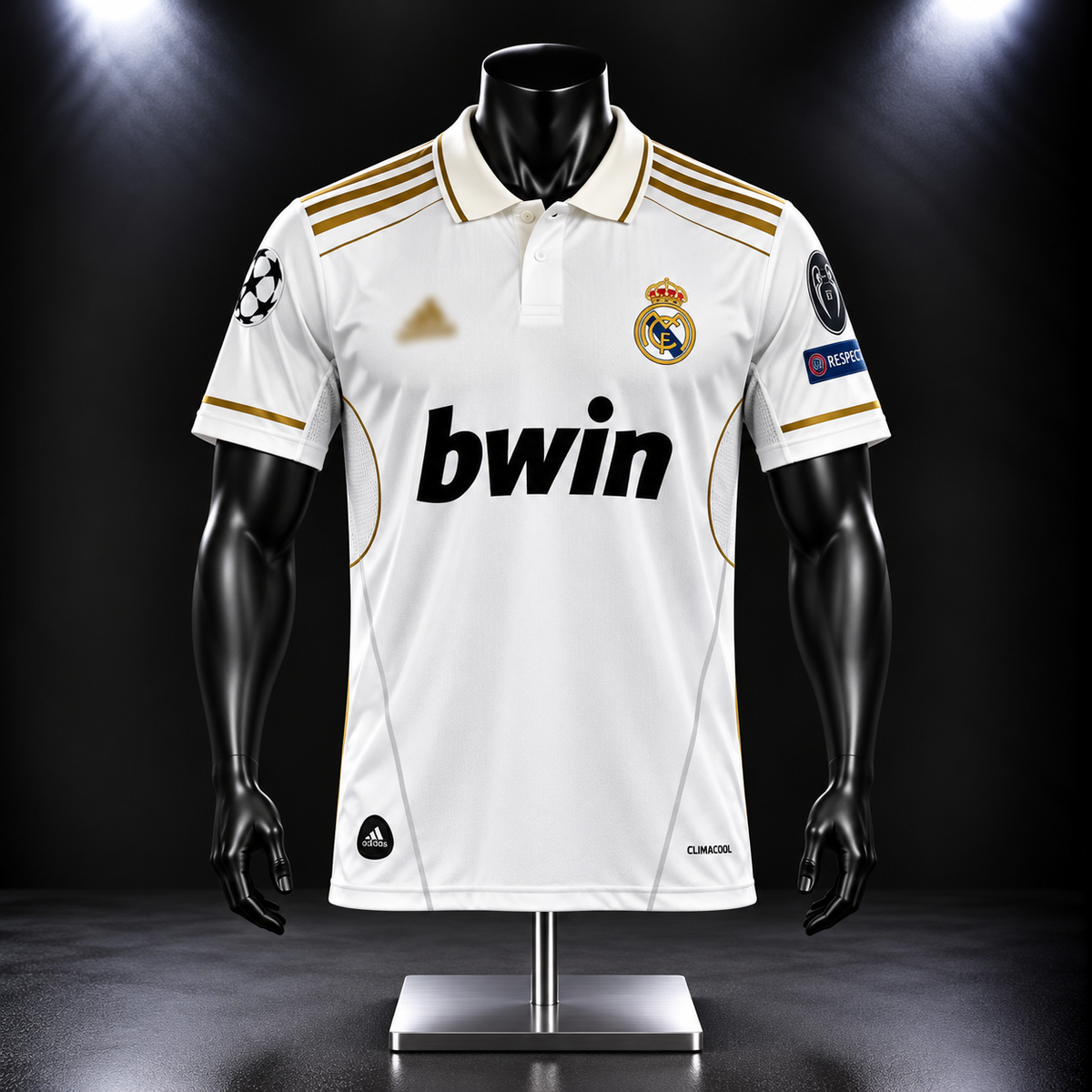 Real madrid 2011/12 home jersey Ronaldo Half sleeve collar embroidery P222 | Jersey Kada