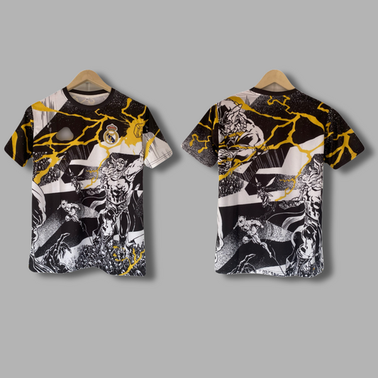 Real Madrid plain back Half Sleeve Sublimation -  P2308 | Jersey Kada