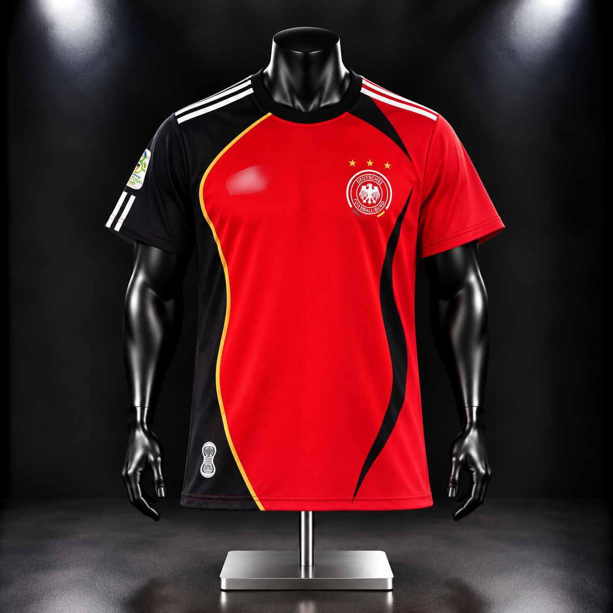 Ballack Germany 2006 Away Half Sleeve Sublimation - P2279 | Jersey Kada