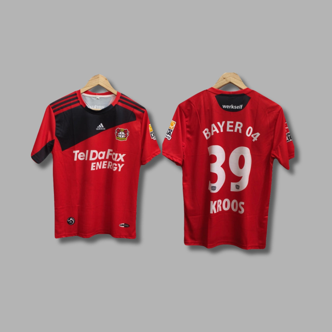 Bayer Leverkusen 2008/09 Kroos Jersey Half Sleeve Sublimation - P1005 | Jersey Kada