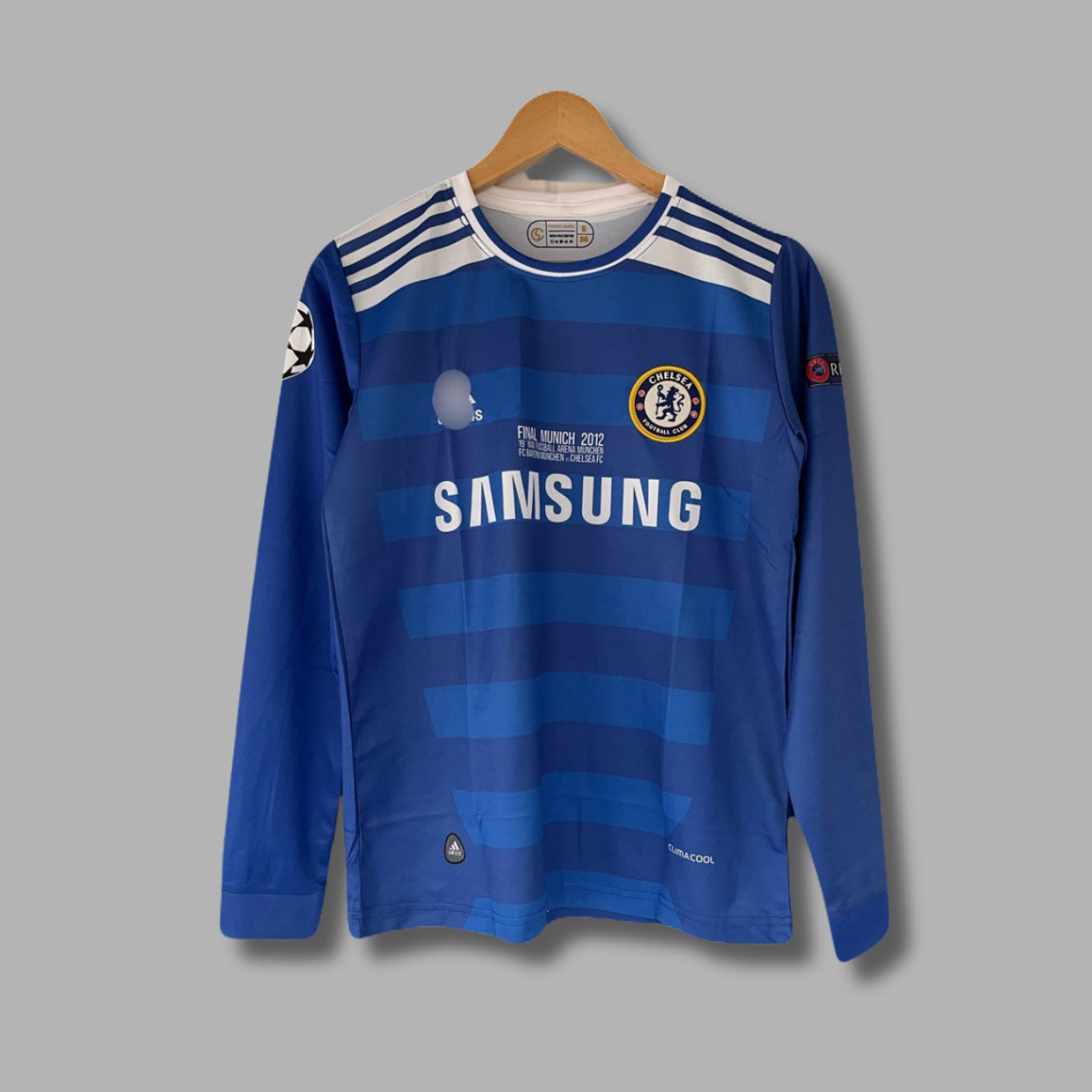 Chelsea 2012 Ucl Final Edition Drogba Full Sleeve Embroidery P1475 | Jersey Kada