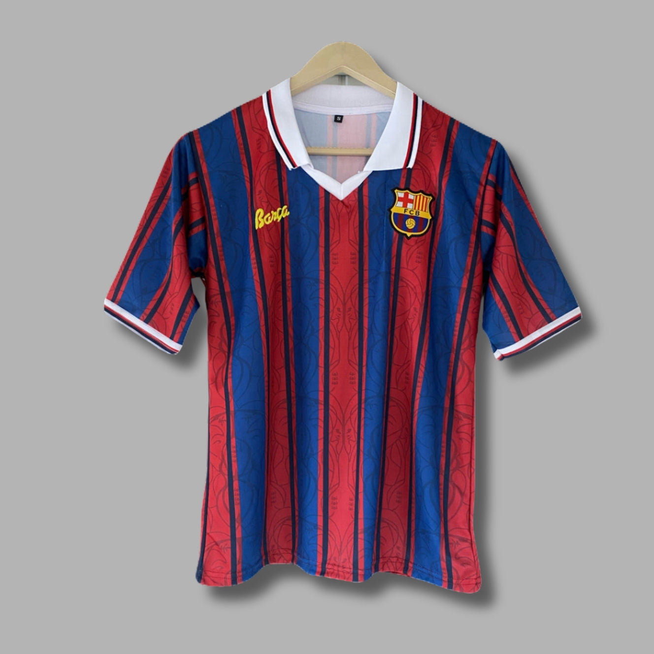 Barcelona 125th Cruyff Special Edition Five Sleeve Collar Embroidery P2107 | Jersey Kada