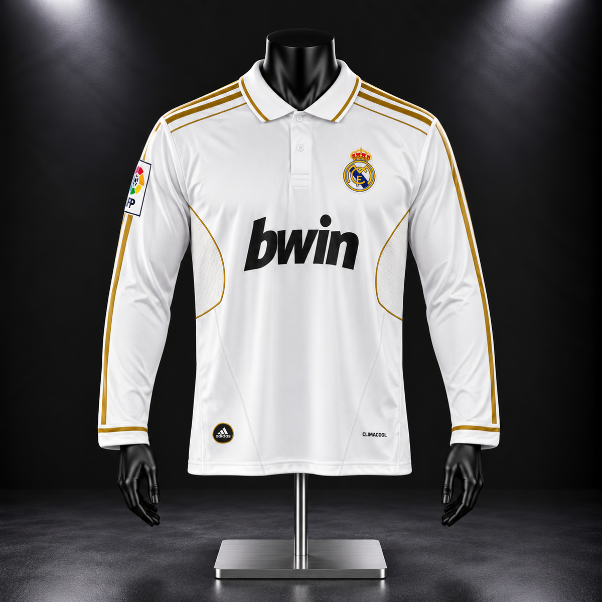 Ronaldo Real Madrid full sleeve  Collar Embroidery Jersey | Jersey Kada