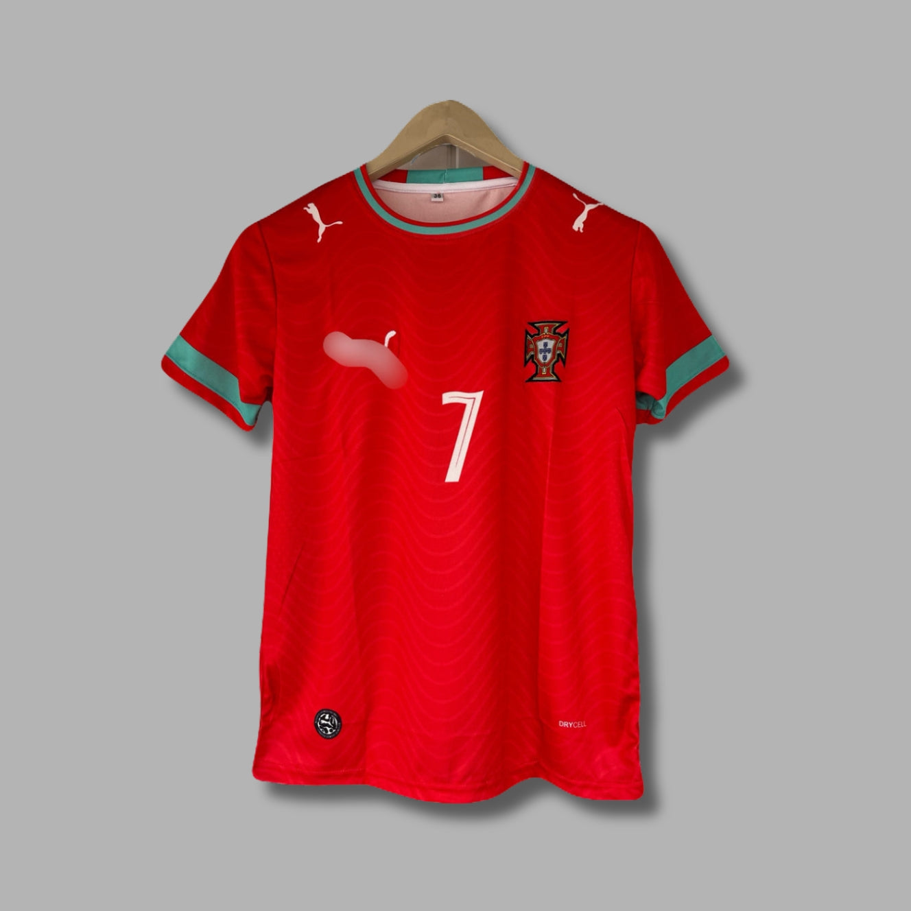 Portugal 2026 WorldCup Ronaldo  Home Half Sleeve Embroidery | Jersey Kada