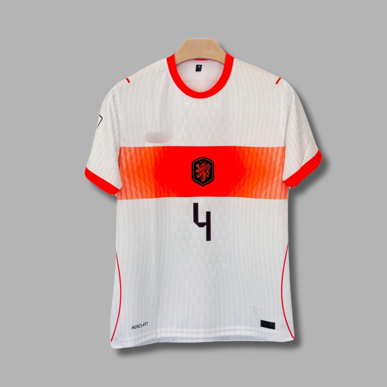 Netherlands 2026 WorldCup Van Dijik Away Half Sleeve Sublimation | Jersey Kada