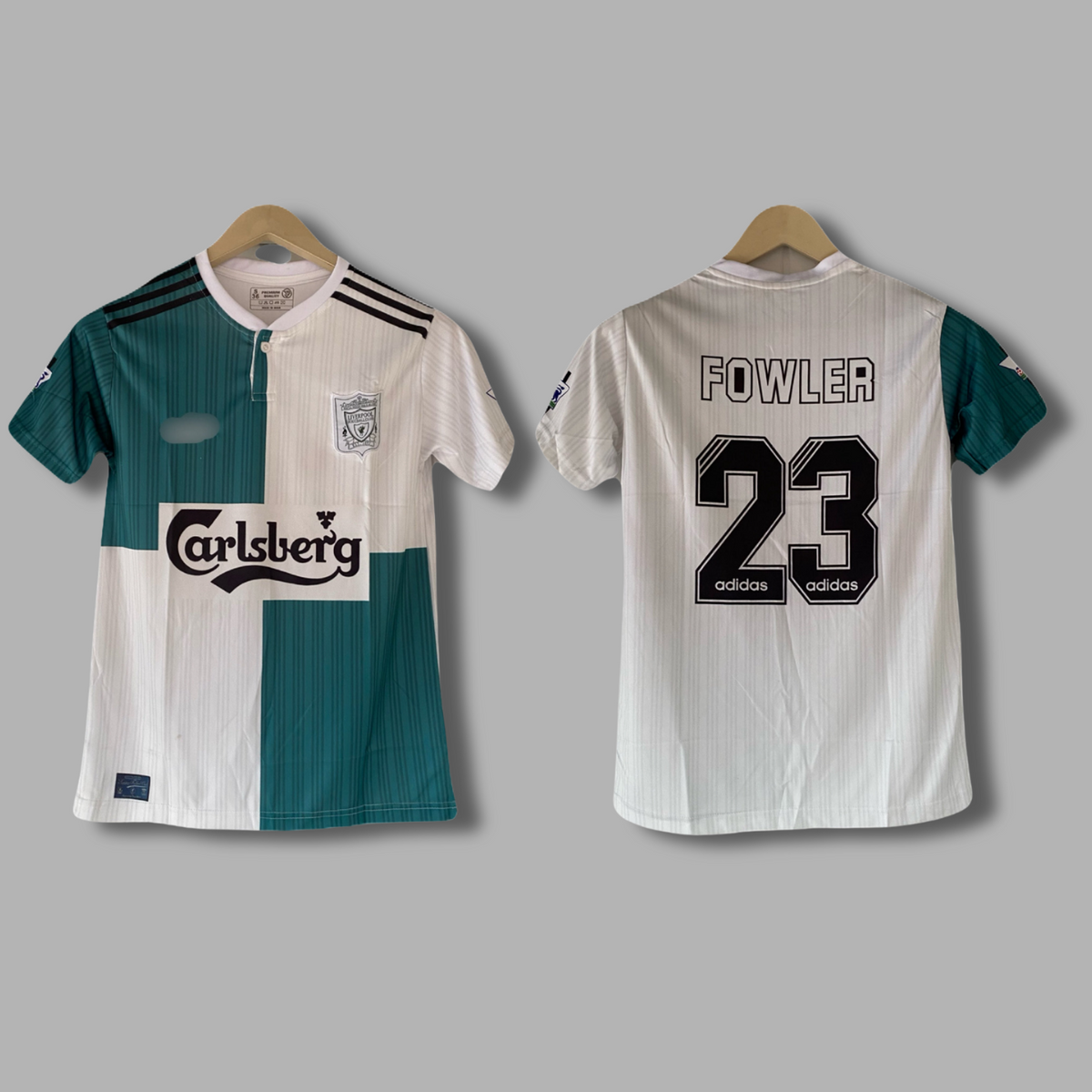 Fowler Liverpool Button type Half Sleeve embroidery - P2055 | Jersey Kada
