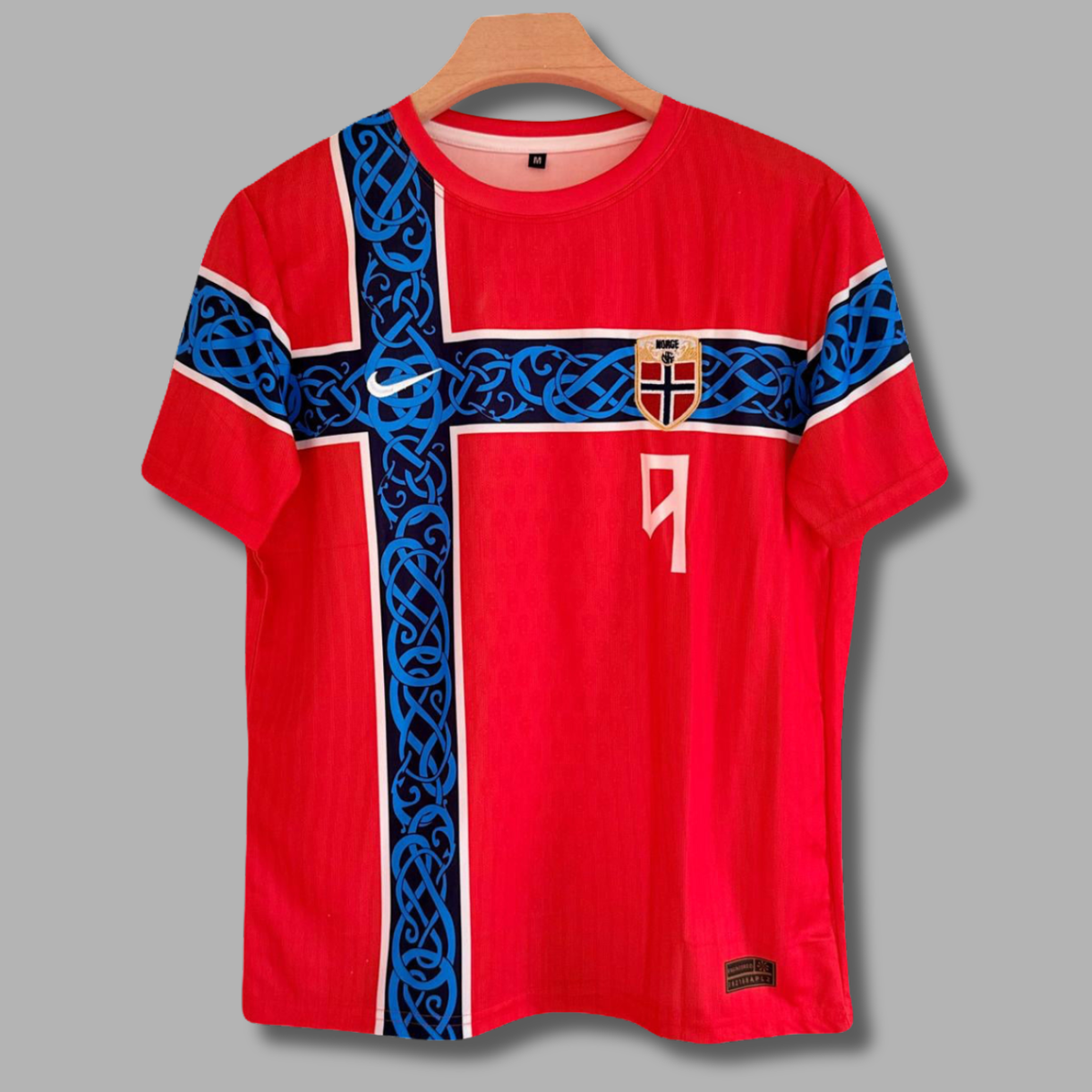 Norway 2026 world cup home haaland half sleeve embroidery Jersey - P1700 | Jersey Kada