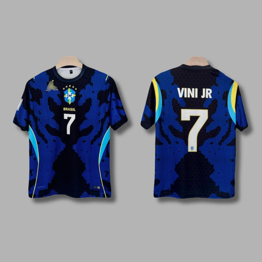 Brazil 2026 WorldCup Away Vinicius Jr Half Sleeve Sublimation P1898 | Jersey Kada