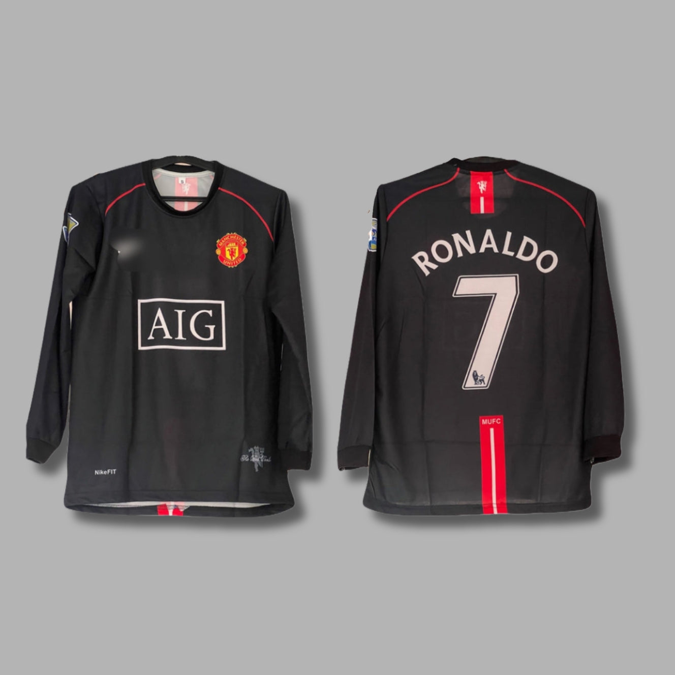 Man United 2008 Away Ronaldo full sleeve Sublimation -P693  | Jersey Kada