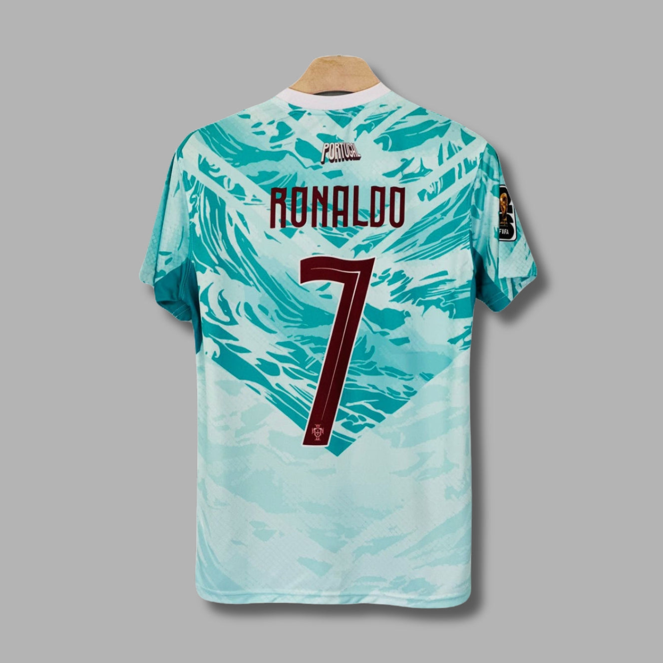 Portugal 2026 WorldCup Away Ronaldo Half Sleeve Sublimation | Jersey Kada