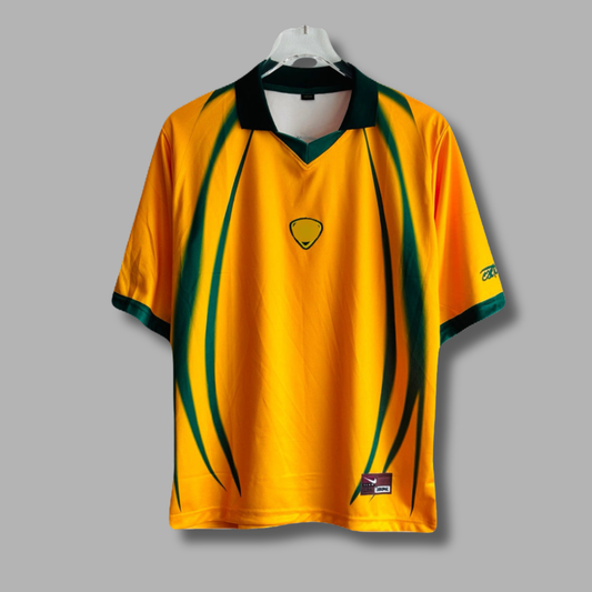 Brazil Special Edition Plain Back Five Sleeve Collar Embroidery- P2331 | Jersey Kada