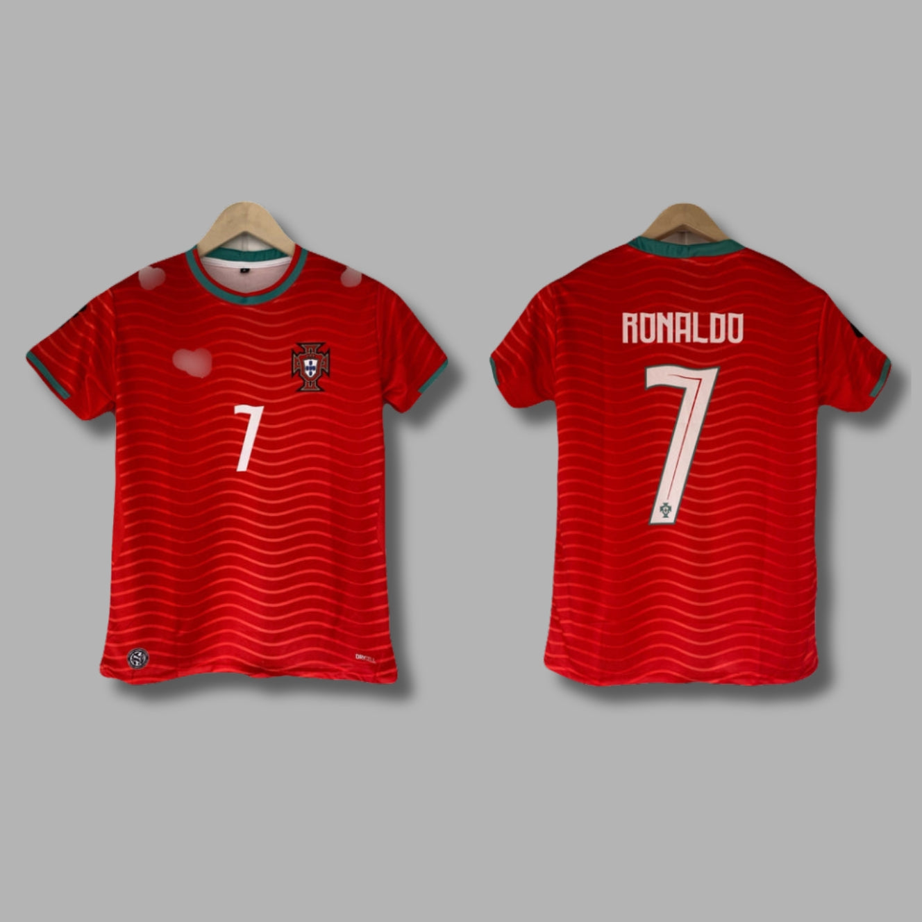 Portugal 2026 WorldCup Home Ronaldo Half Sleeve Sublimation | Jersey Kada