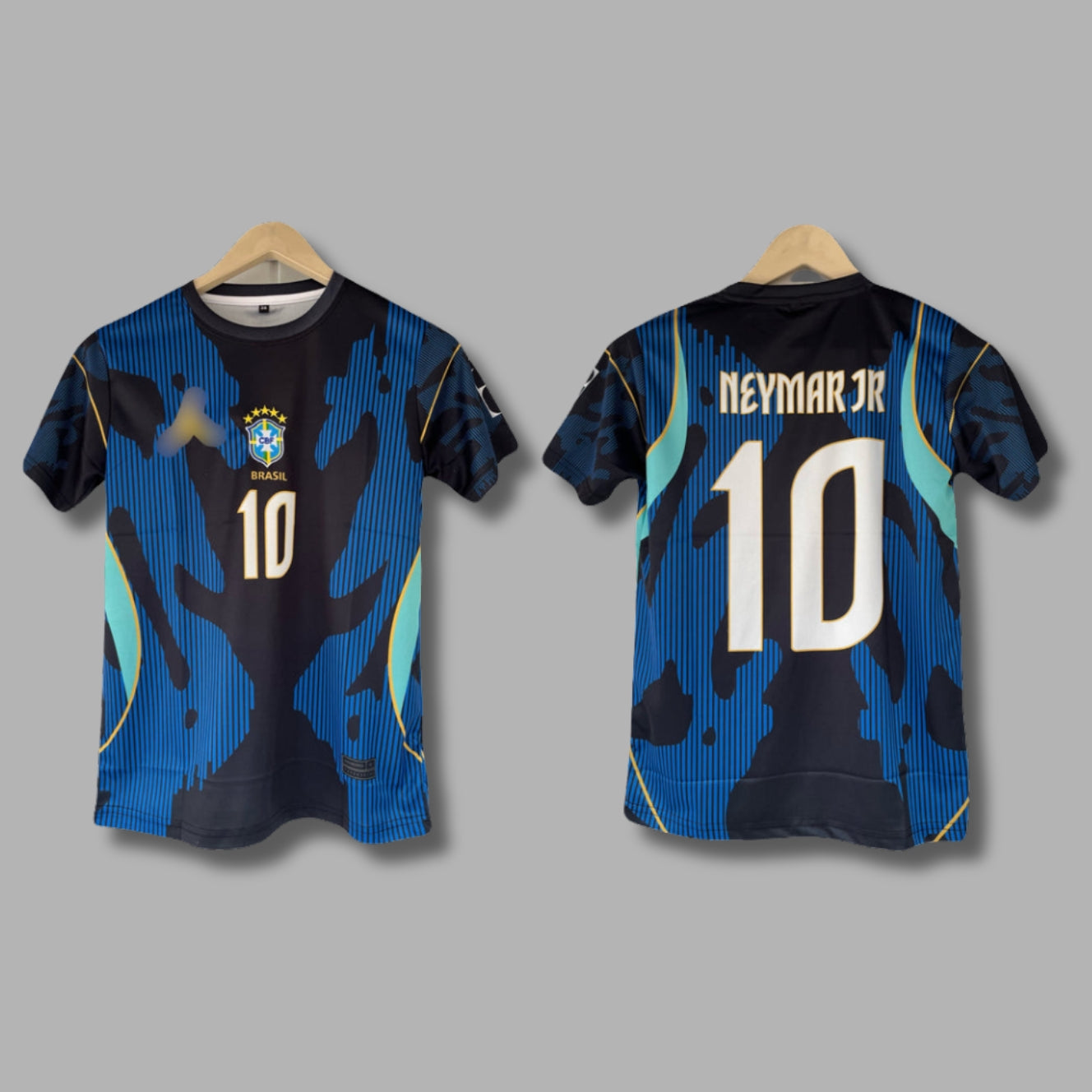 Brazil 2026 WorldCup Neymar JR Away Half Sleeve Embroidery | Jersey Kada