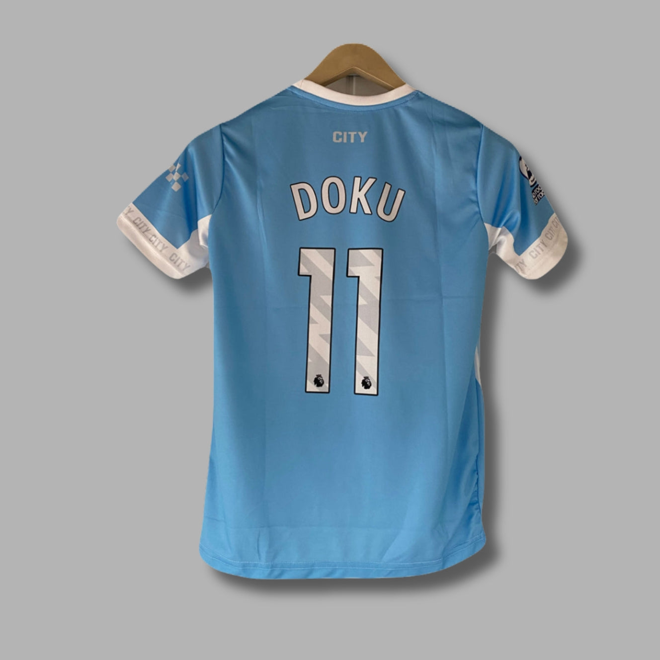 Manchester City 2026/27 Doku Half Sleeve Embroidery - P2101 | Jersey Kada