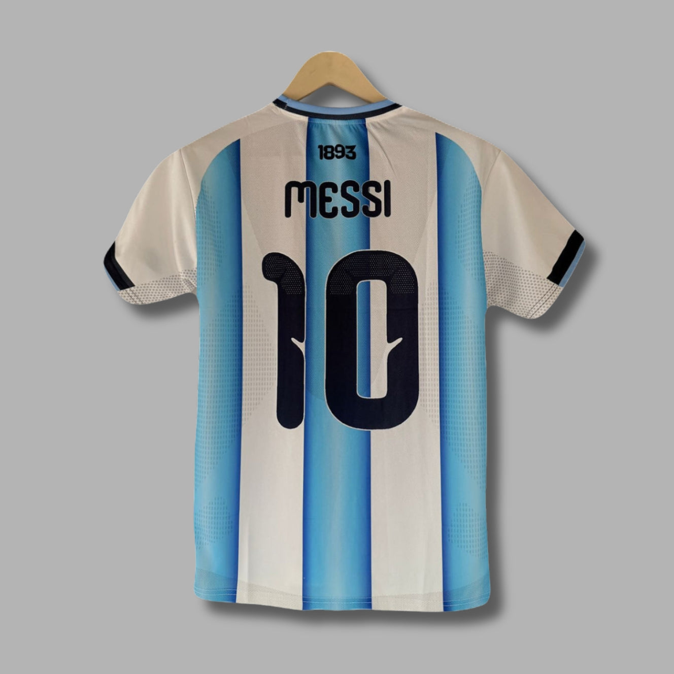 Argentina 2026 WorldCup Messi Half Sleeve Embroidery | Jersey Kada
