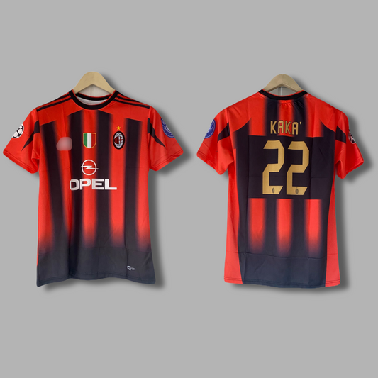 Kaka Ac Milan Half Sleeve embroidery jersey - P2093 | Jersey Kada