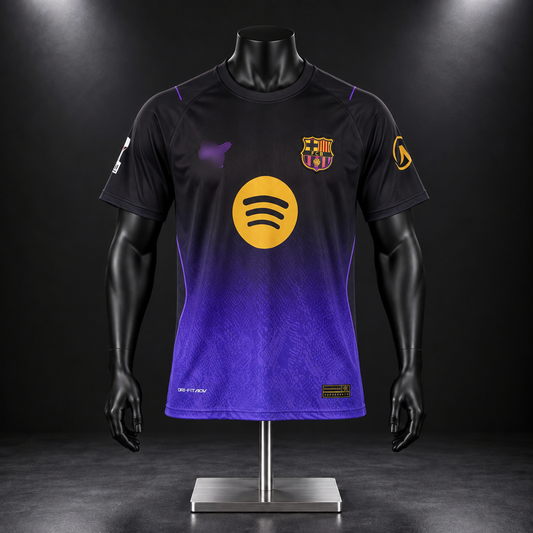 Lamine Yamal Barcelona 2026-27 Away embroidery half sleeve jersey - P2650 | Jersey Kada